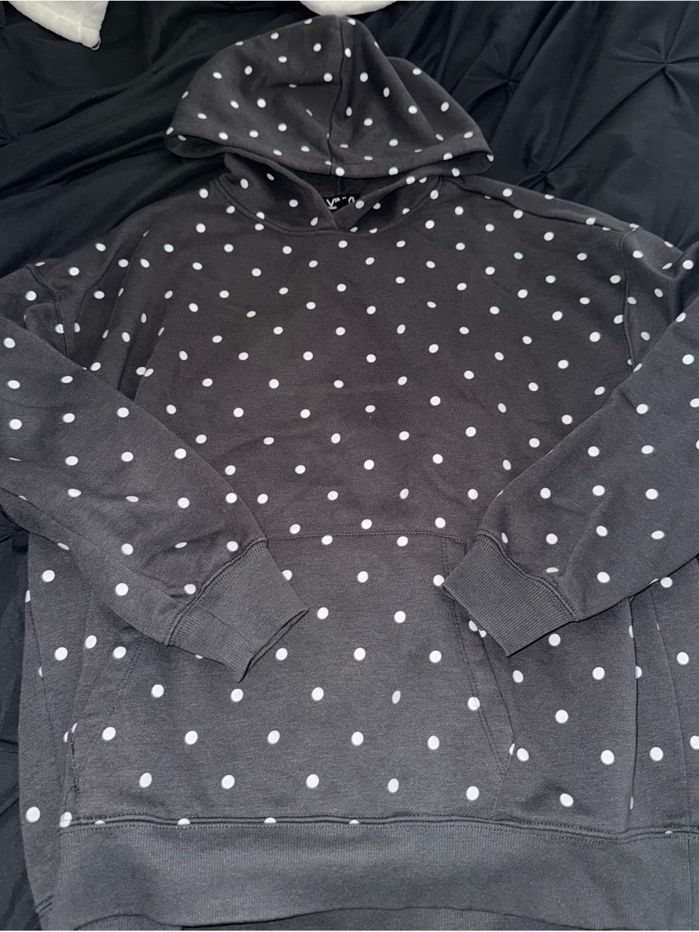 Polka Dot Sweatshirt- Size L